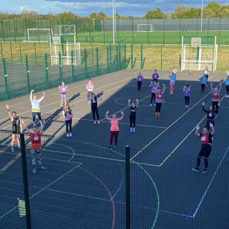 Logo: Chaos Netball Club