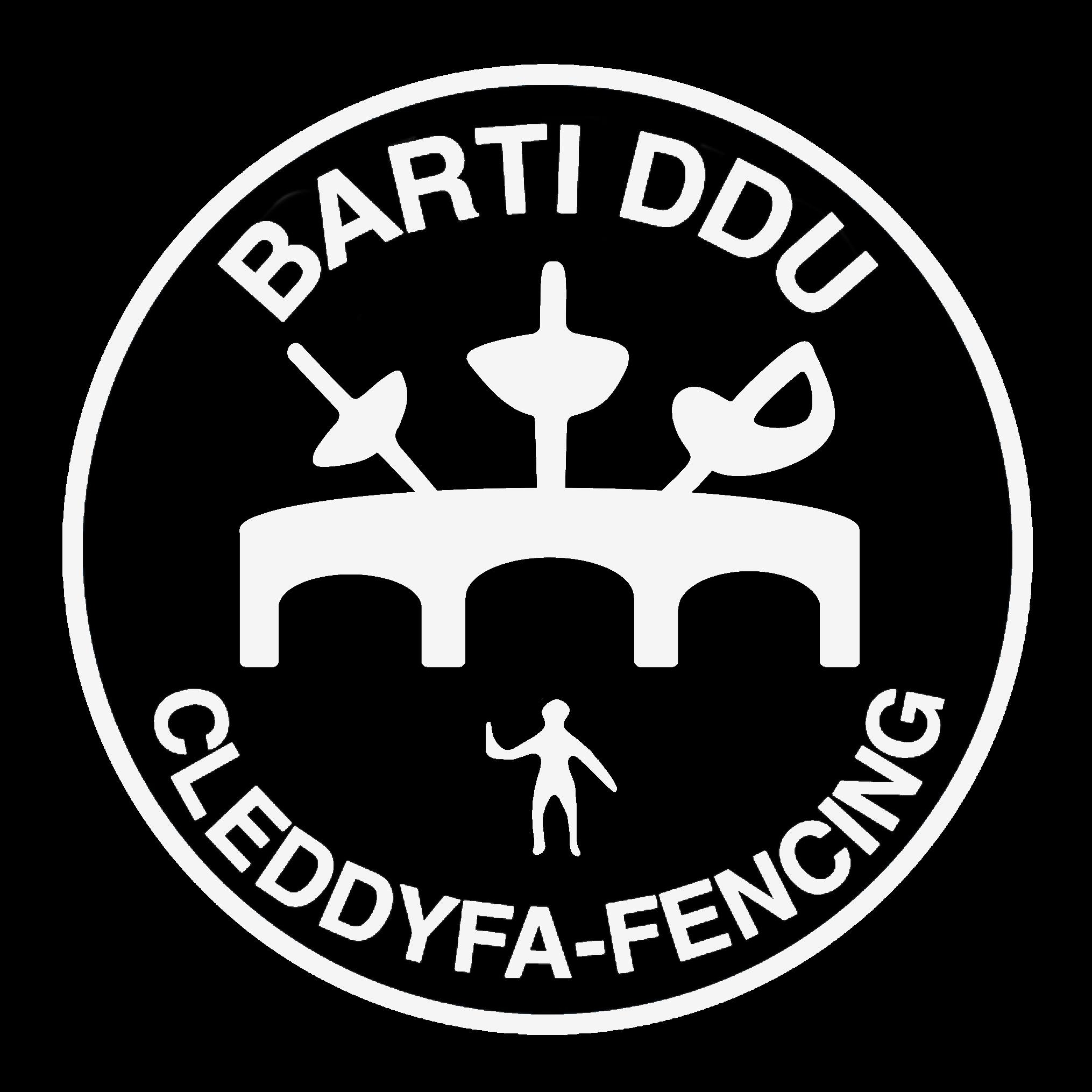 Logo: Barti Ddu Cleddyfa Fencing