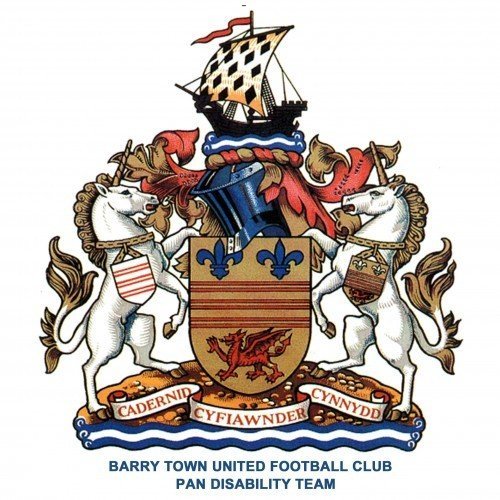 Logo: Barry Town United AFC Pan Disability Team