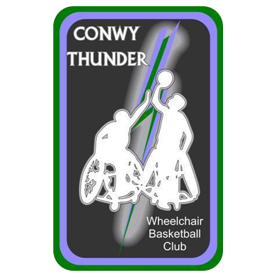 Logo: Conwy Thunder Wheelchair Basketball Club