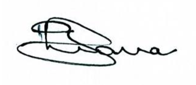 Gareth Thomas' signature